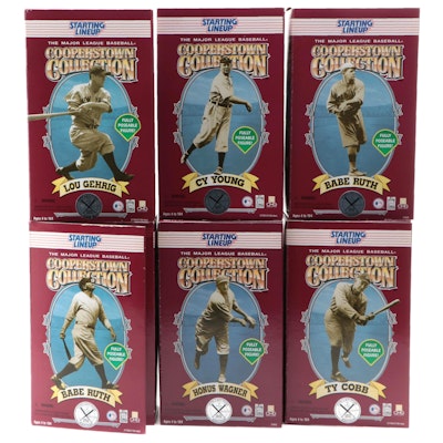 Starting Lineup Cooperstown Collection Babe Ruth, More Baseball Poseable Figures