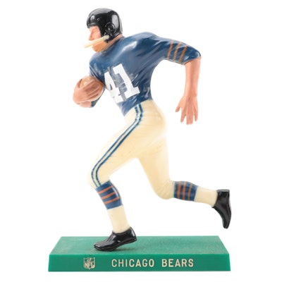 Hartland Chicago Bears Running Back #41 Brian Piccolo Football Figurine, 1960s