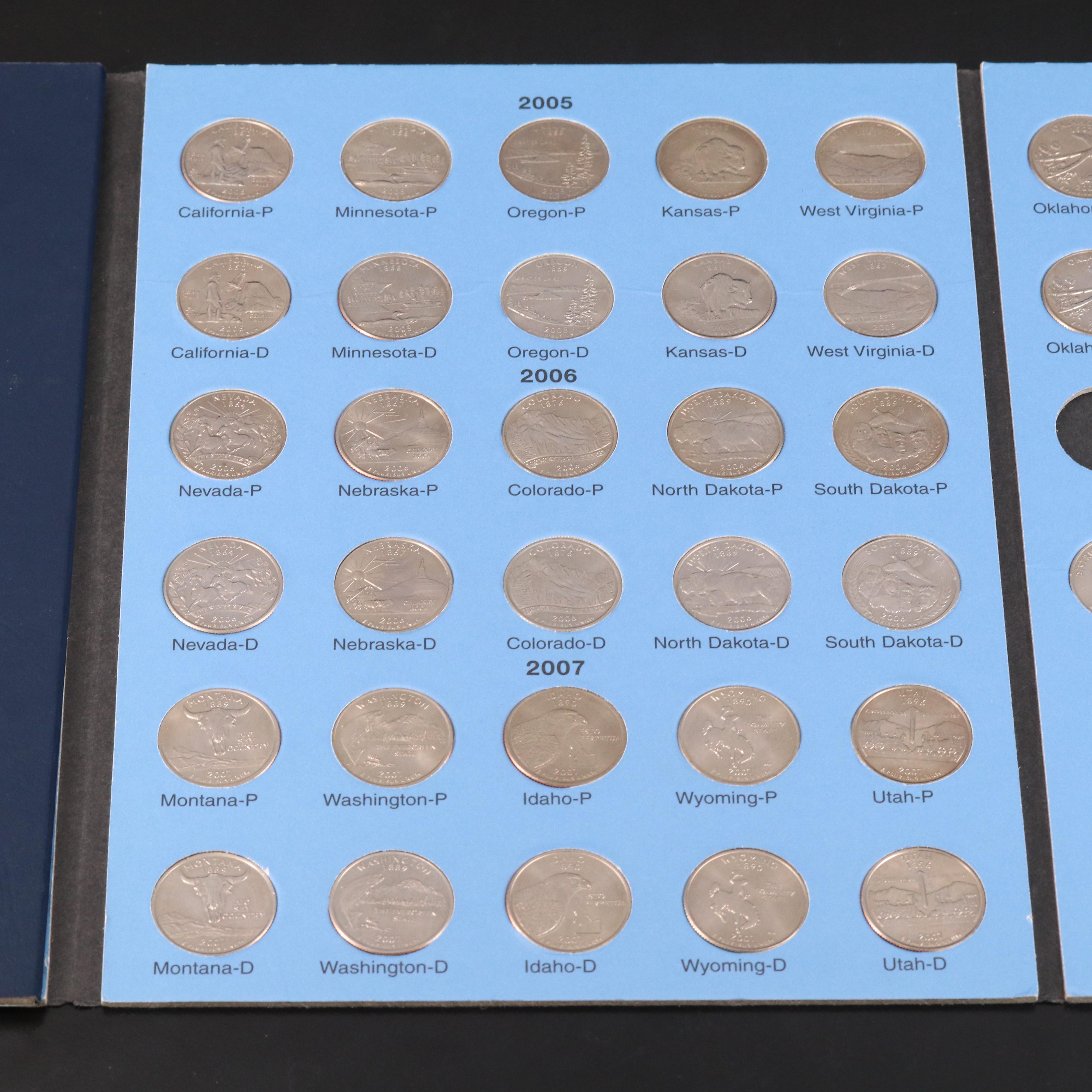Complete Set of Uncirculated State Quarters EBTH
