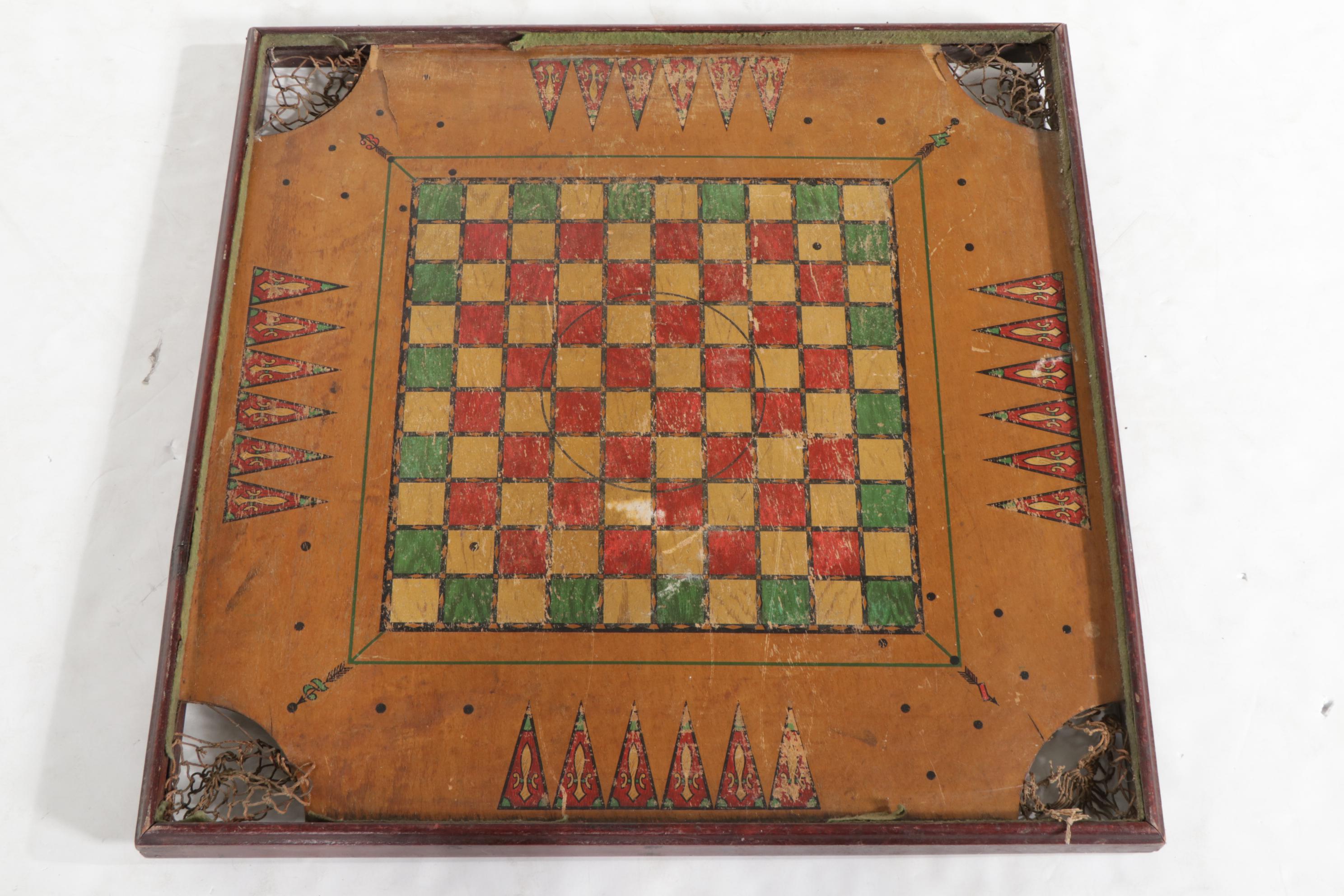 Archarena Combination Star Game Board, 1900s EBTH