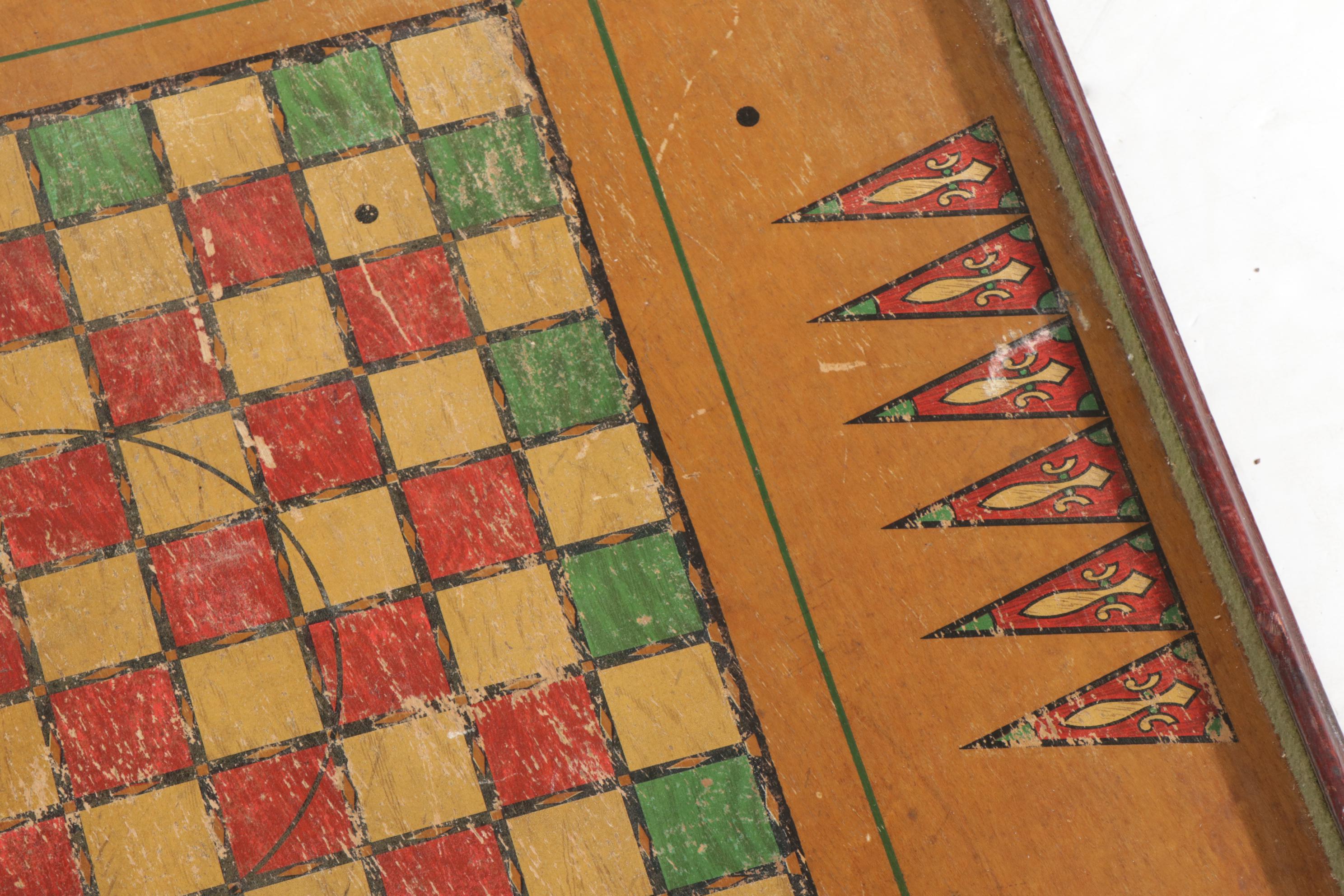 Archarena Combination Star Game Board, 1900s EBTH