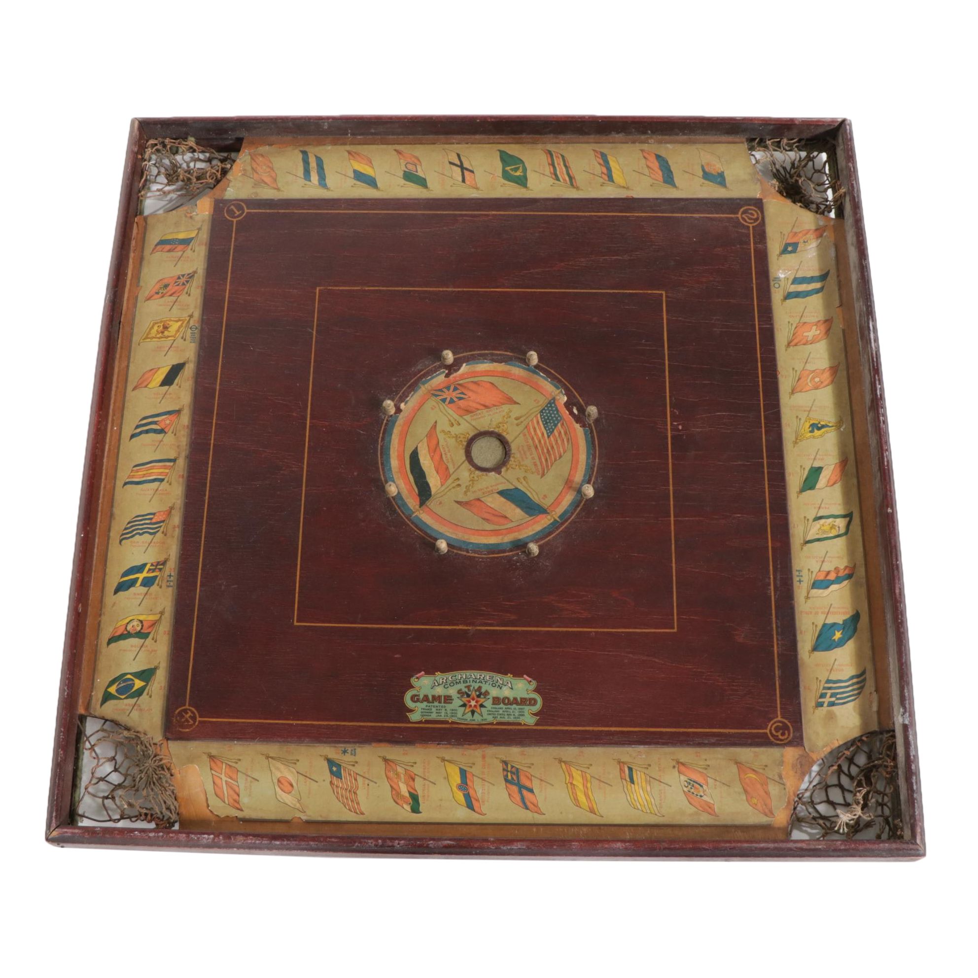 Archarena Combination Star Game Board, 1900s EBTH