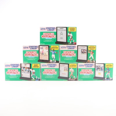 Kenner Starting Lineup Headline Collection B. Sanders, E. Smith, More Figures