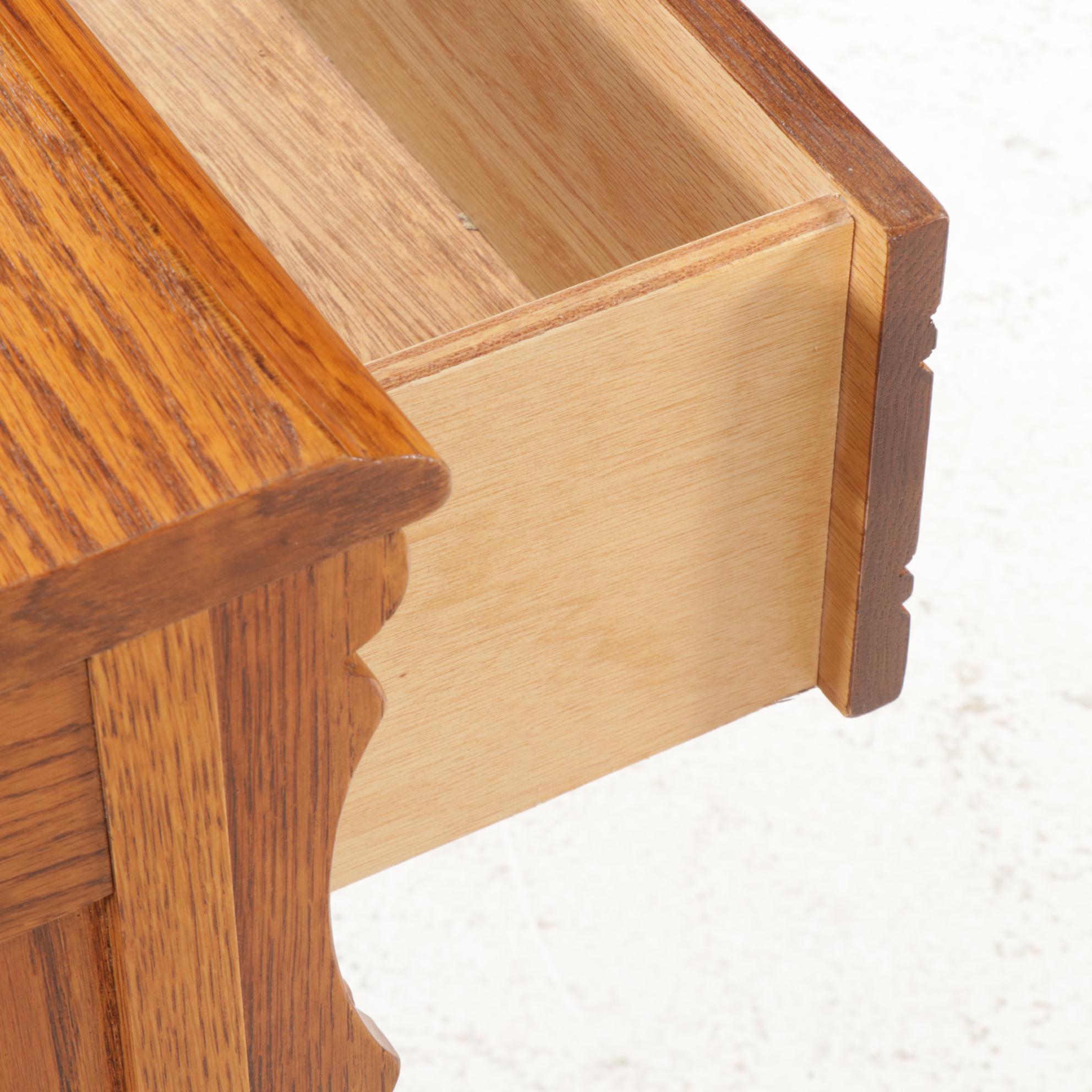 Lexington Recollections Late Victorian Style Oak Chest of Drawers EBTH