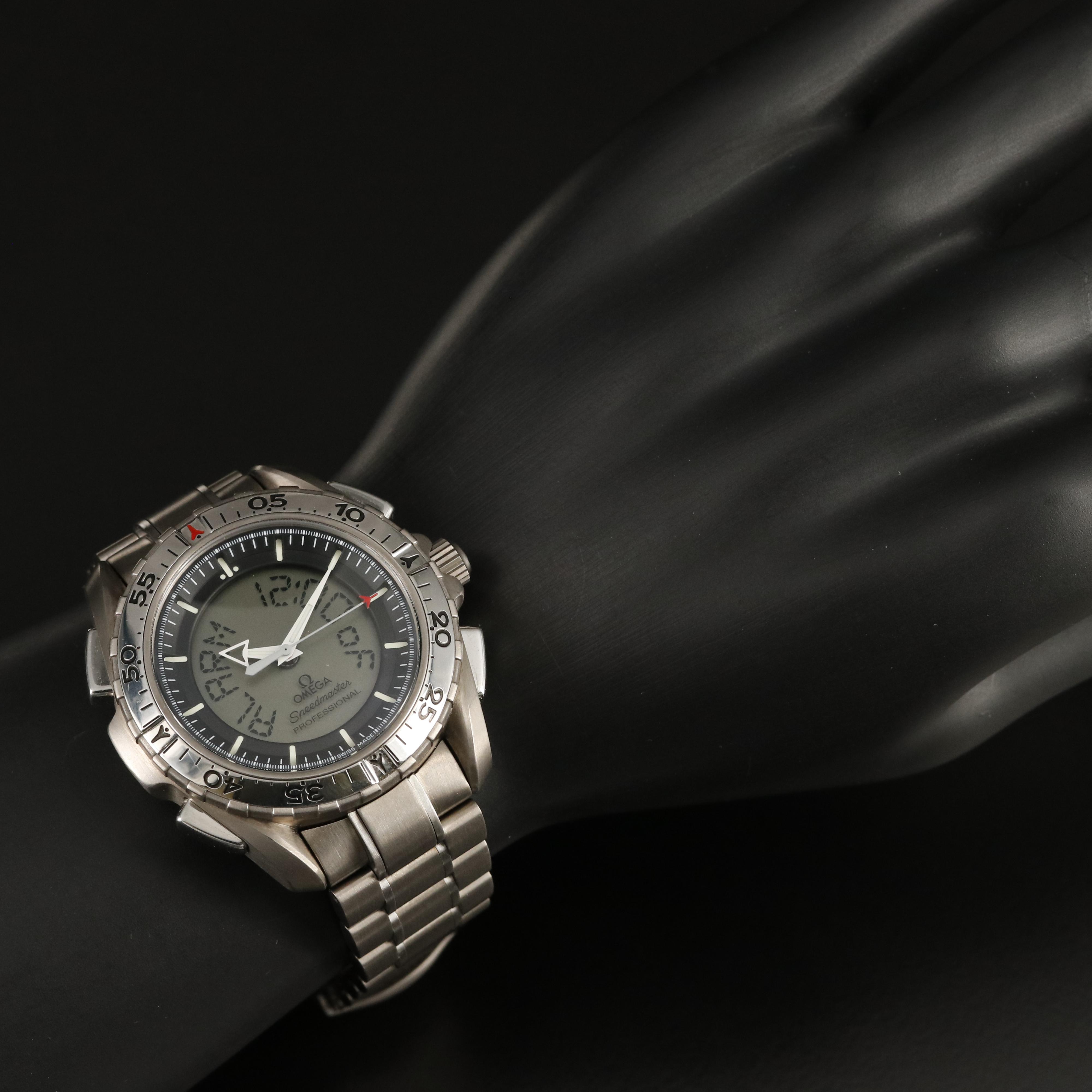 Omega Speedmaster Skywalker X33 Titanium Chronograph Wristwatch EBTH