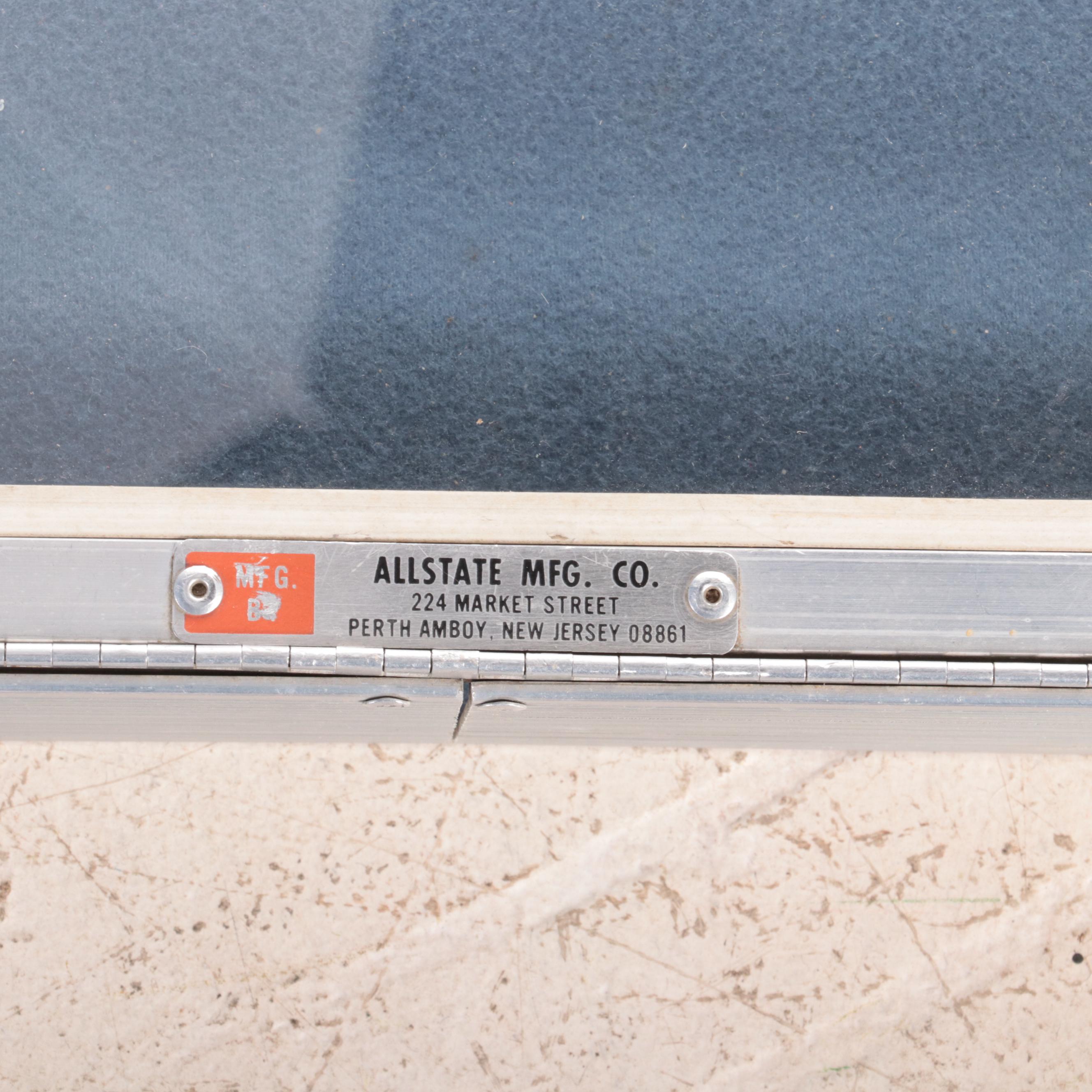 Allstate Mfg. Co. Handled Travel Display Boxes EBTH