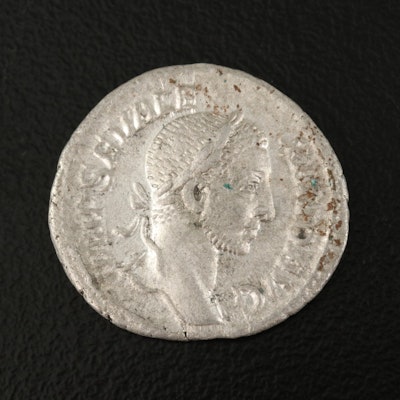 Severus Alexander AR Denarius 222-235 AD