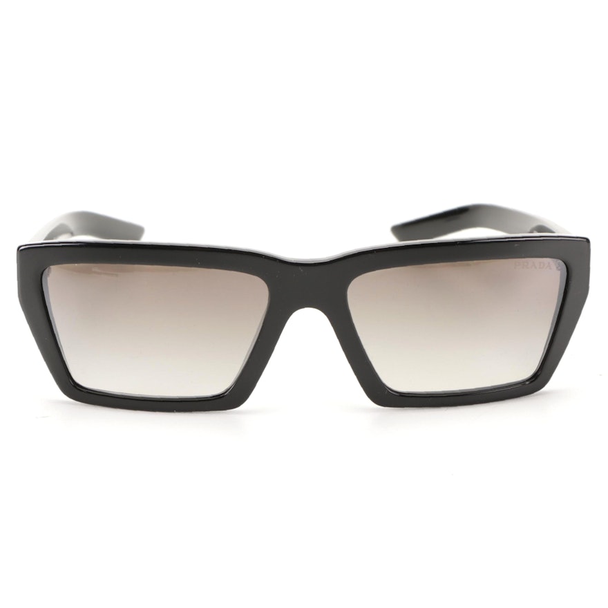 Prada SPR 04V Browline Sunglasses with Case and Box
