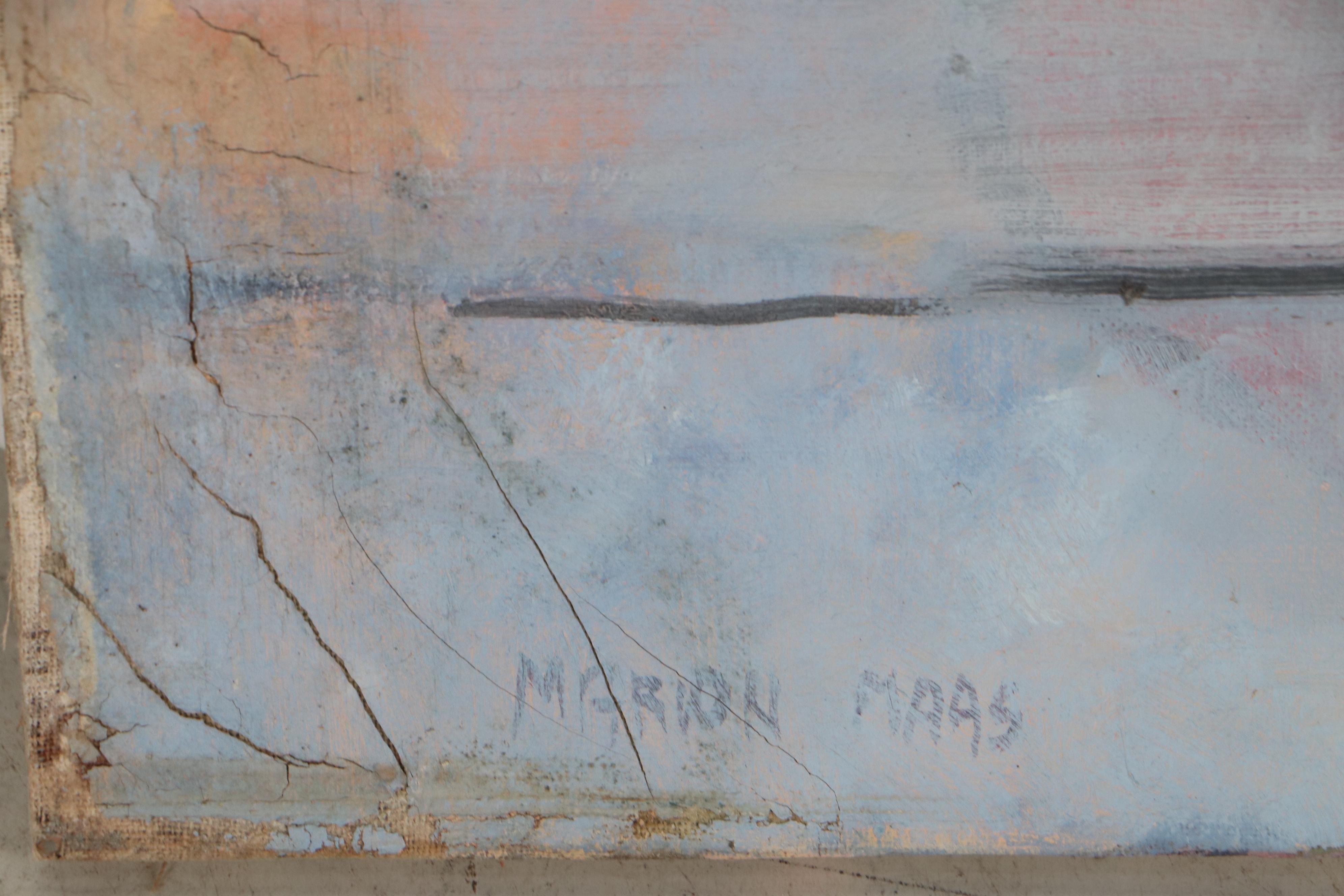 Marion Maas Oil Painting of Seated Figure | EBTH