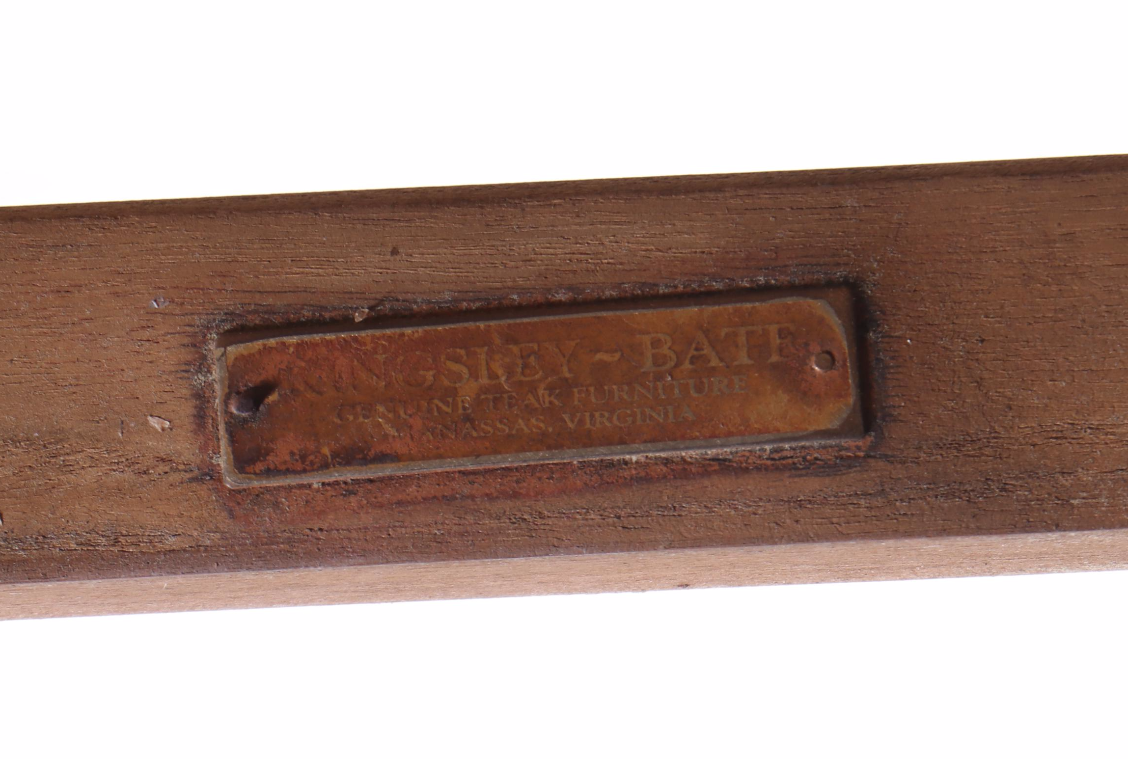 KingsleyBate Teak Patio Dining Set with Umbrella EBTH