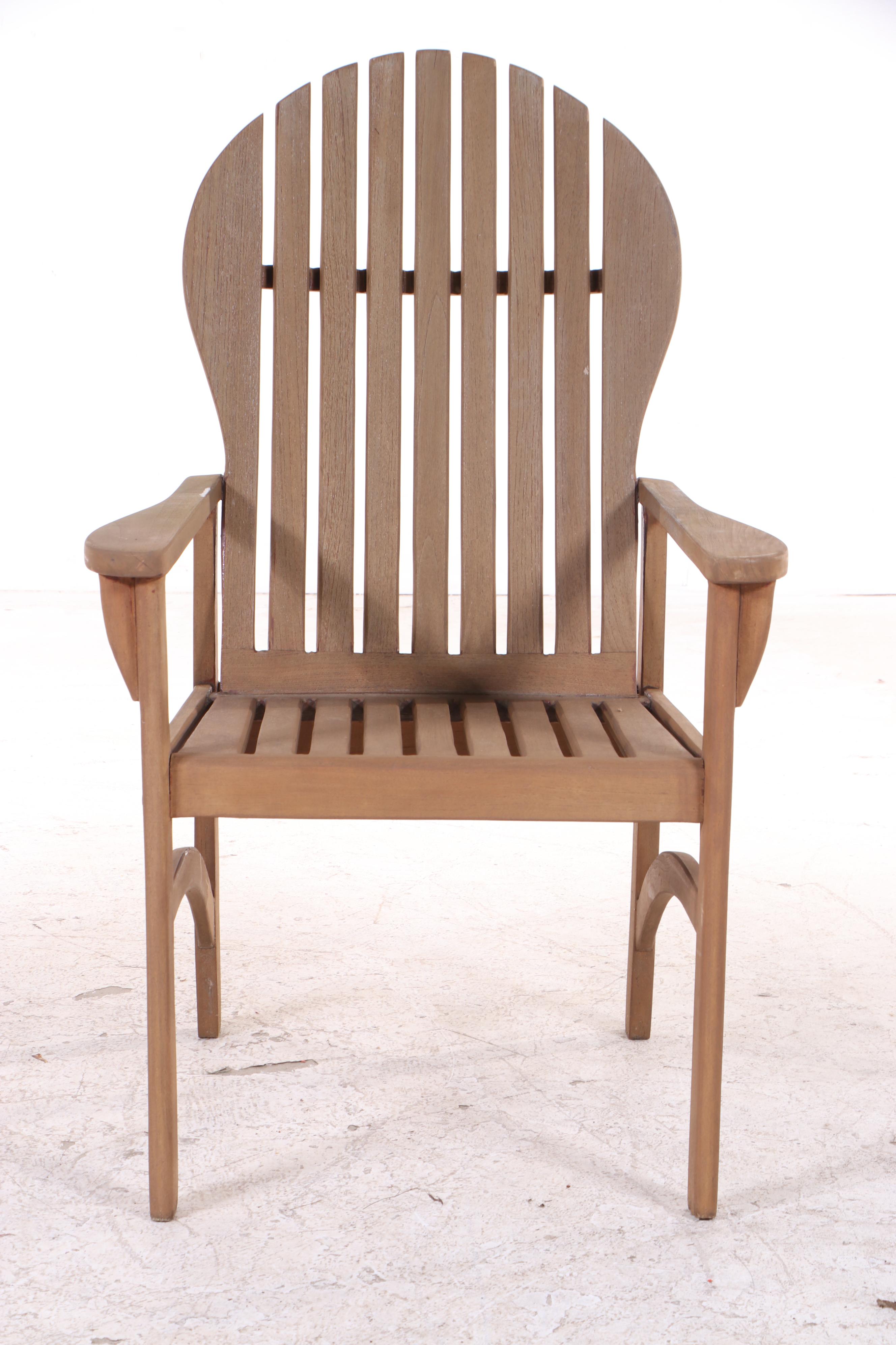 KingsleyBate Teak Patio Dining Set with Umbrella EBTH