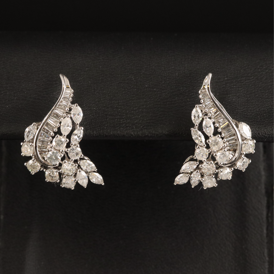 14K 2.23 CTW Diamond Earrings