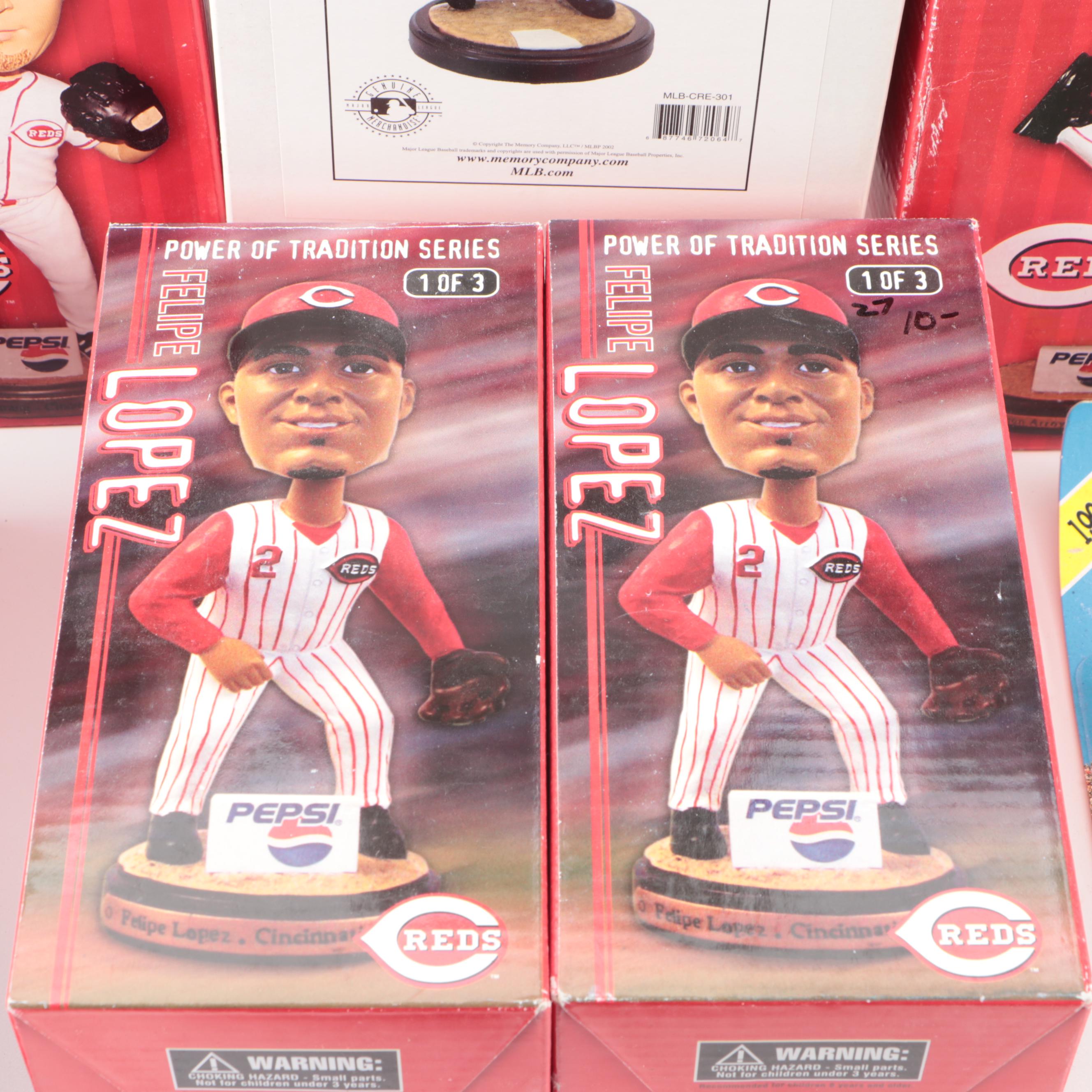 Cincinnati Reds Bobbleheads Including Bronson Arroyo and More EBTH