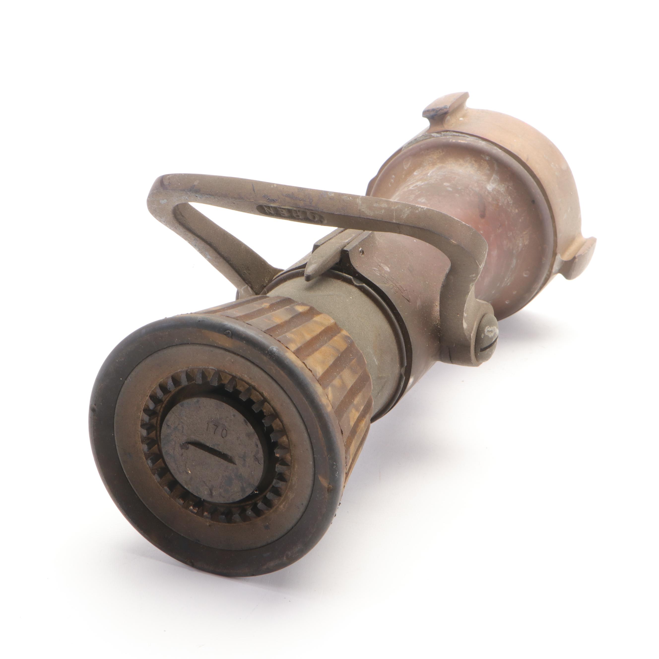 LaFrance and Other Brass and Bronze Fire Hose Nozzles EBTH