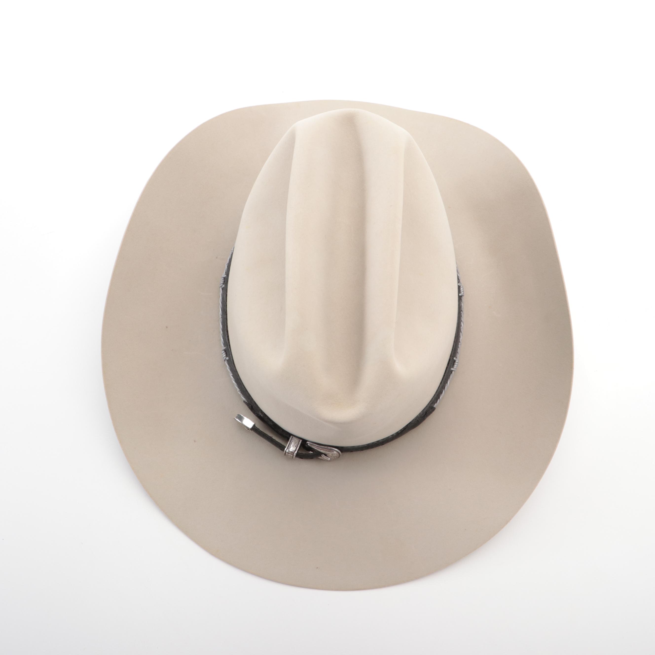 resistol diamond horseshoe cowboy hat