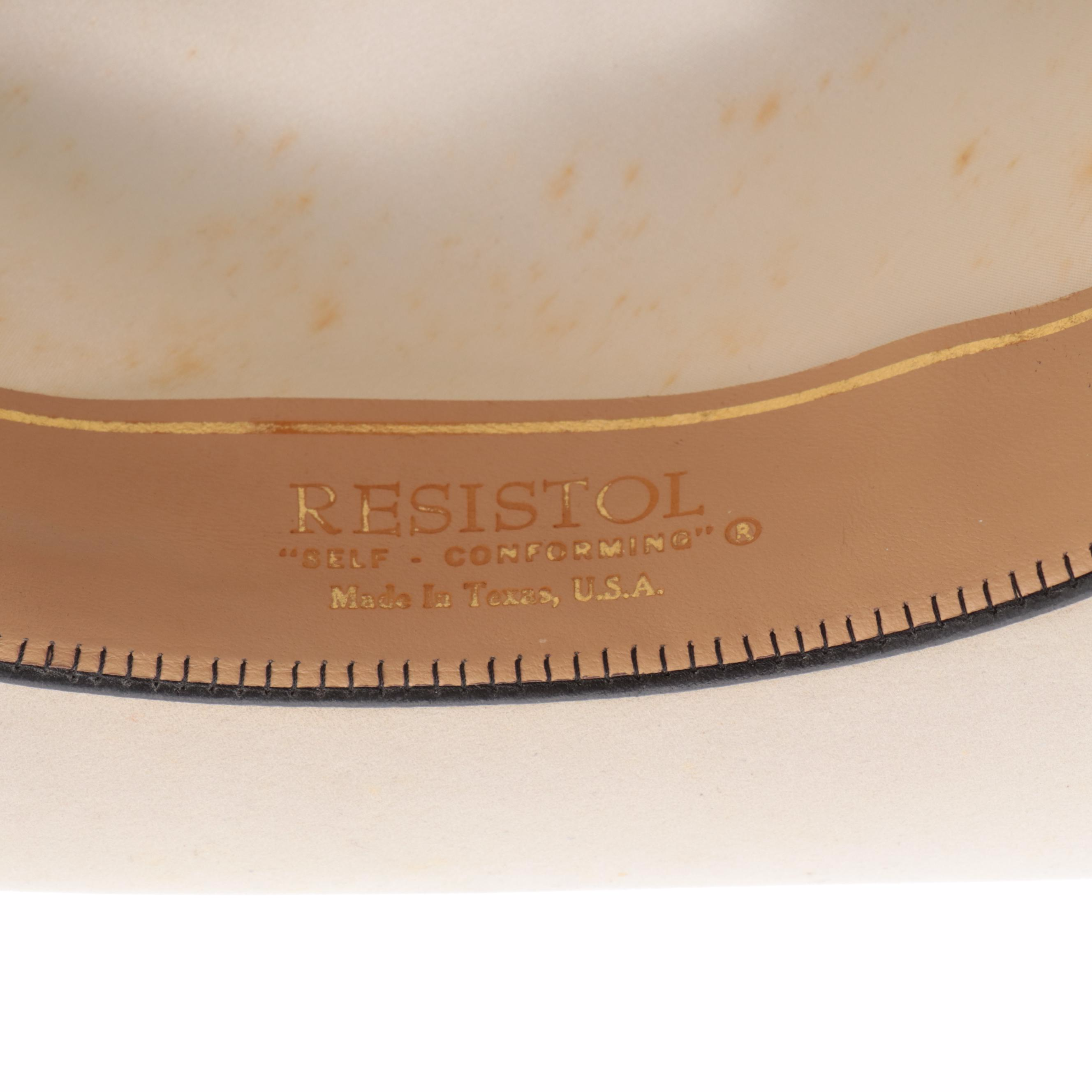 resistol diamond horseshoe cowboy hat