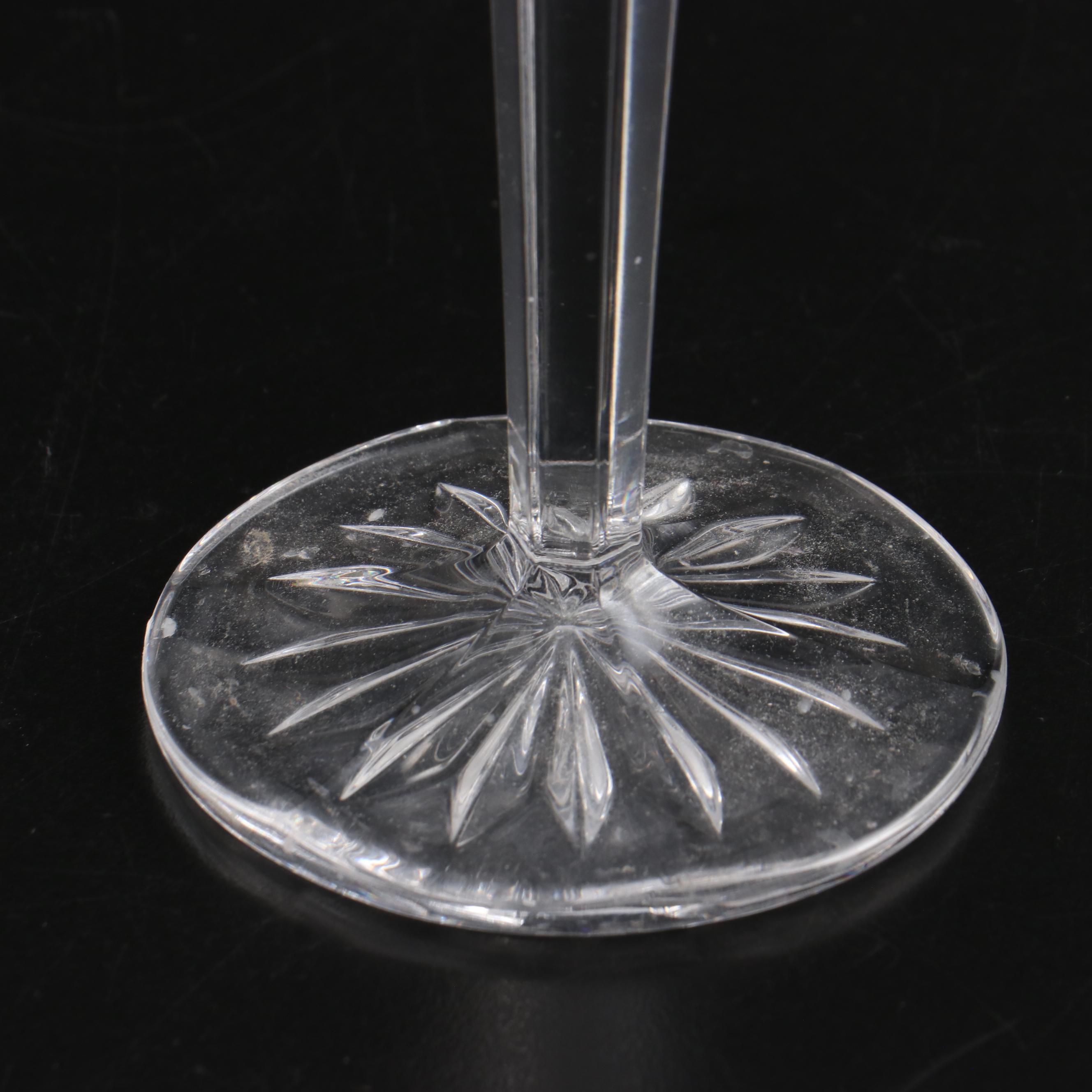 Waterford Crystal "Lismore" Decanter with Marquis by Waterford Candle