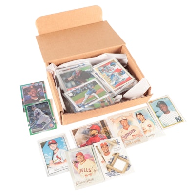Panini, Leaf and More Baseball Cards with Trout, Soto, Verlander, 1980s–2020s