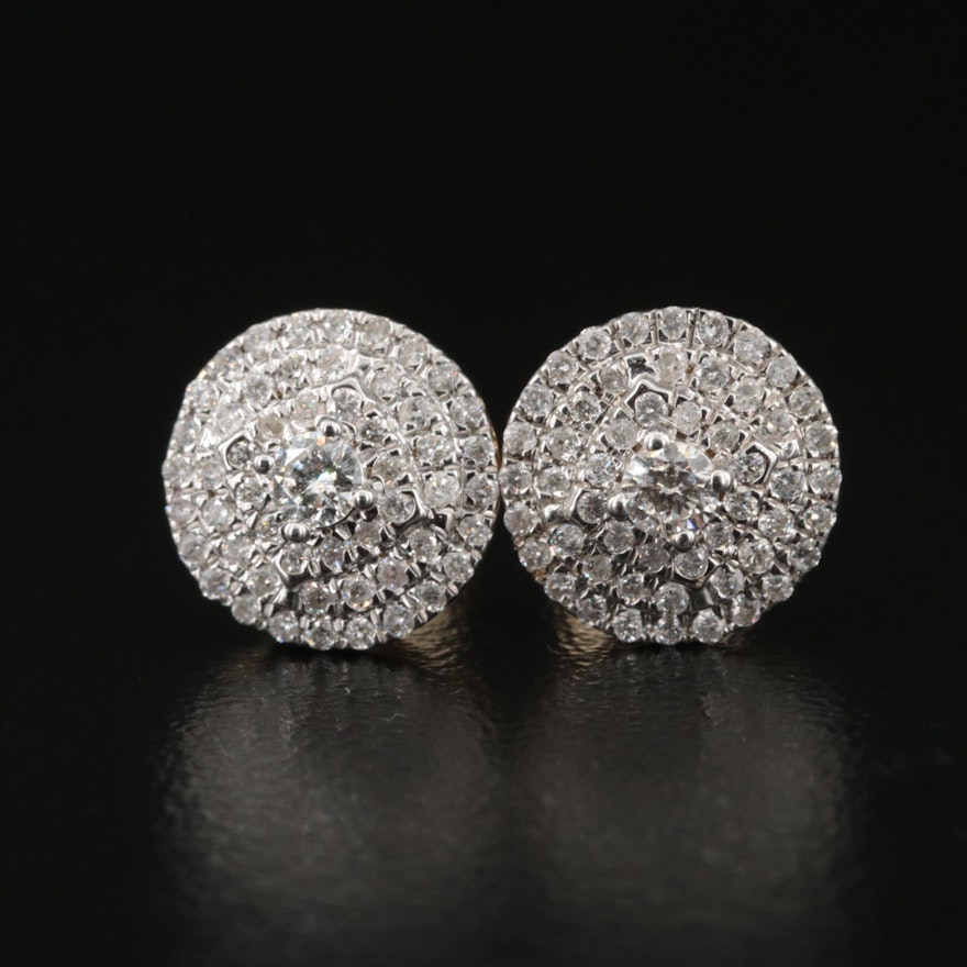 14K 0.52 CTW Diamond Earrings