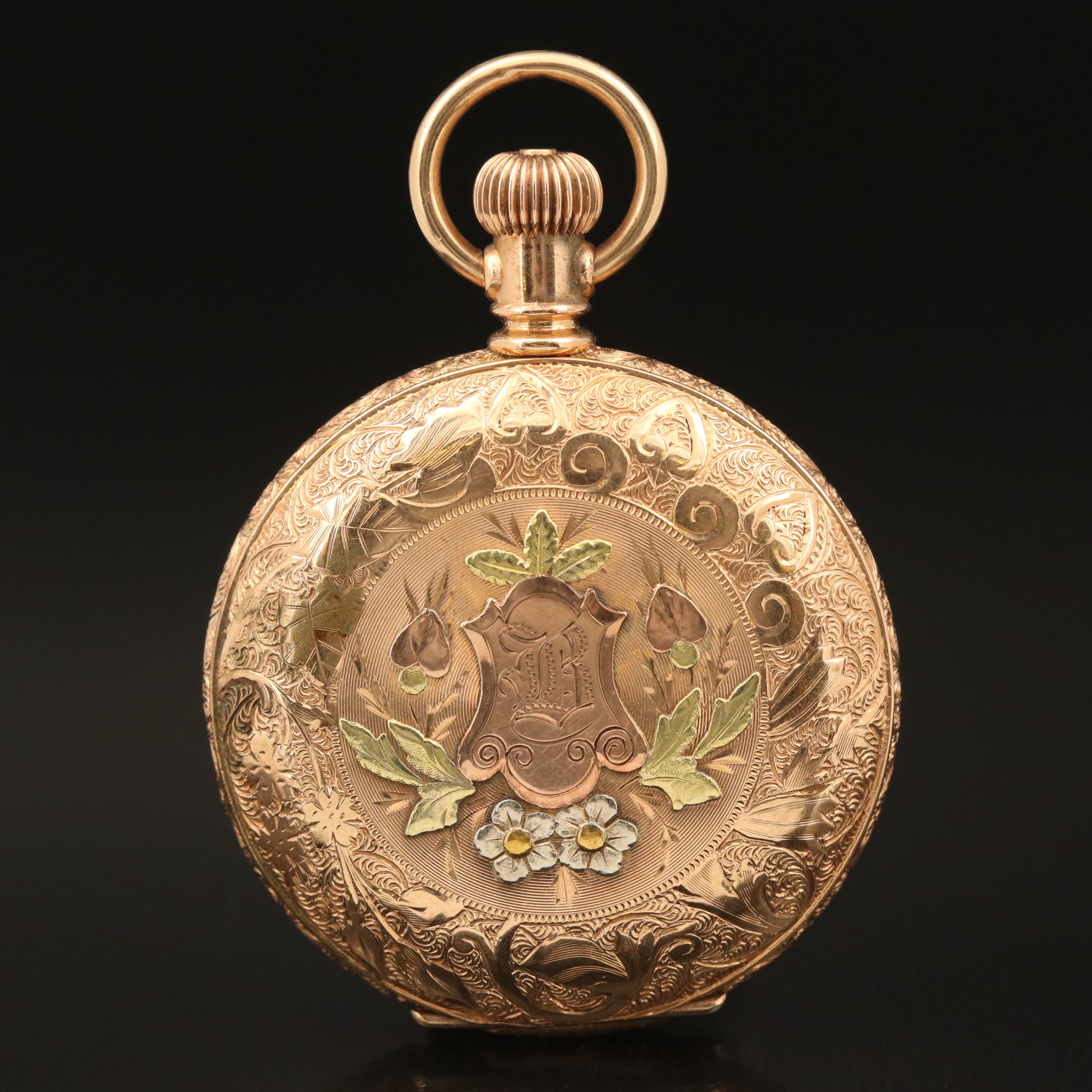 1892 Waltham Hunter Case Pocket Watch EBTH