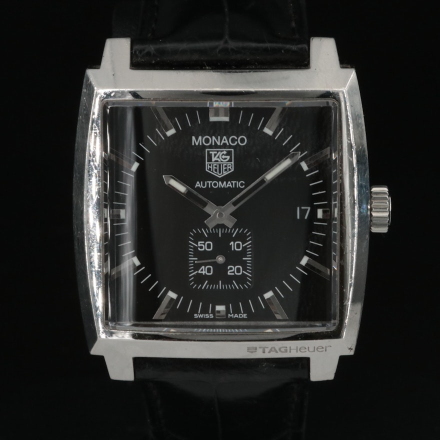 TAG Heuer Monaco Date Automatic Wristwatch