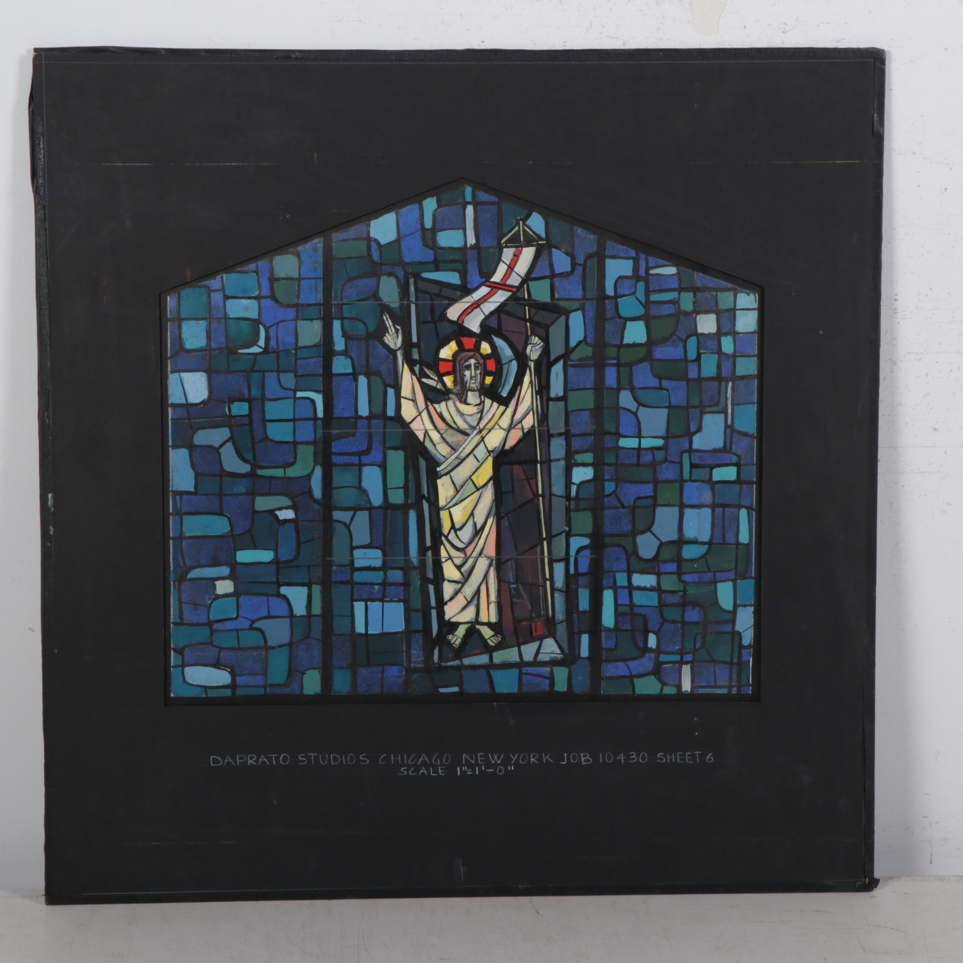 Daprato Rigali Studios Mixed Media Paintings of Church Designs EBTH
