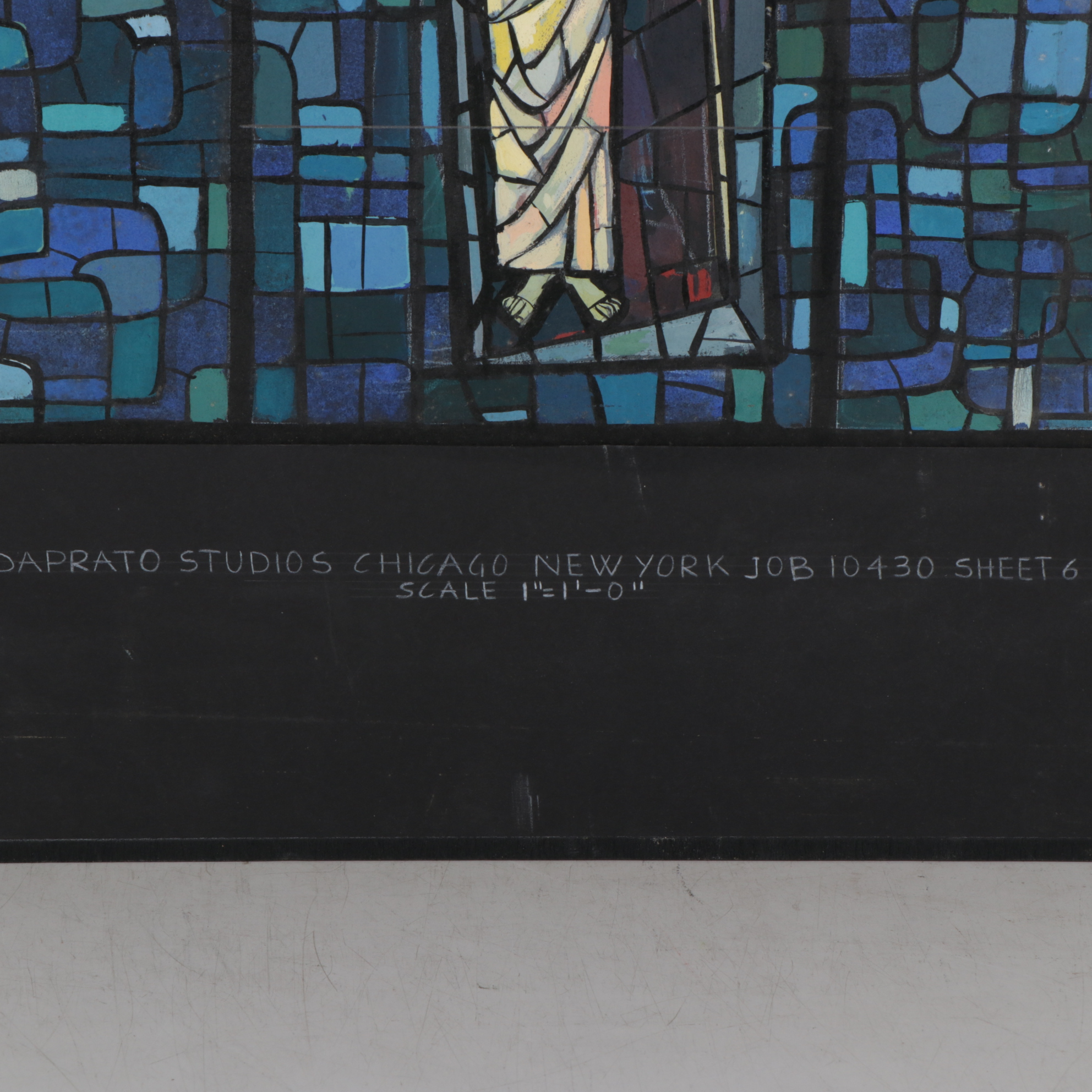 Daprato Rigali Studios Mixed Media Paintings of Church Designs EBTH