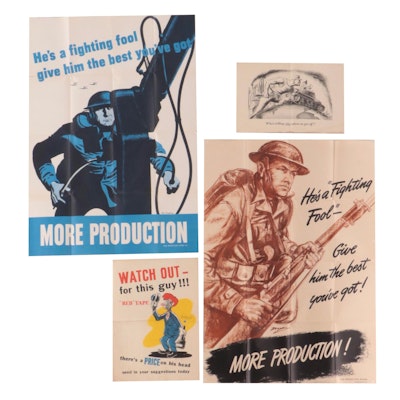World War II U. S. Government Production Propaganda Posters, 1942