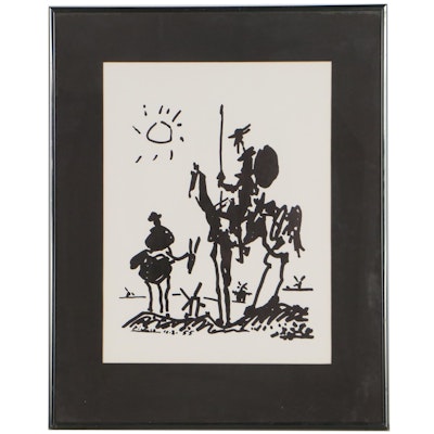 Digital Print After Salvador Dalí "Don Quixote"