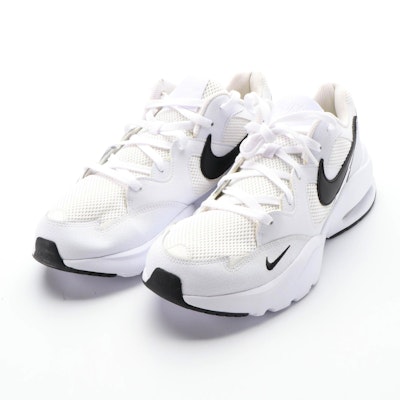 Men's Nike Air Max Fusion 'White Black' Sneakers