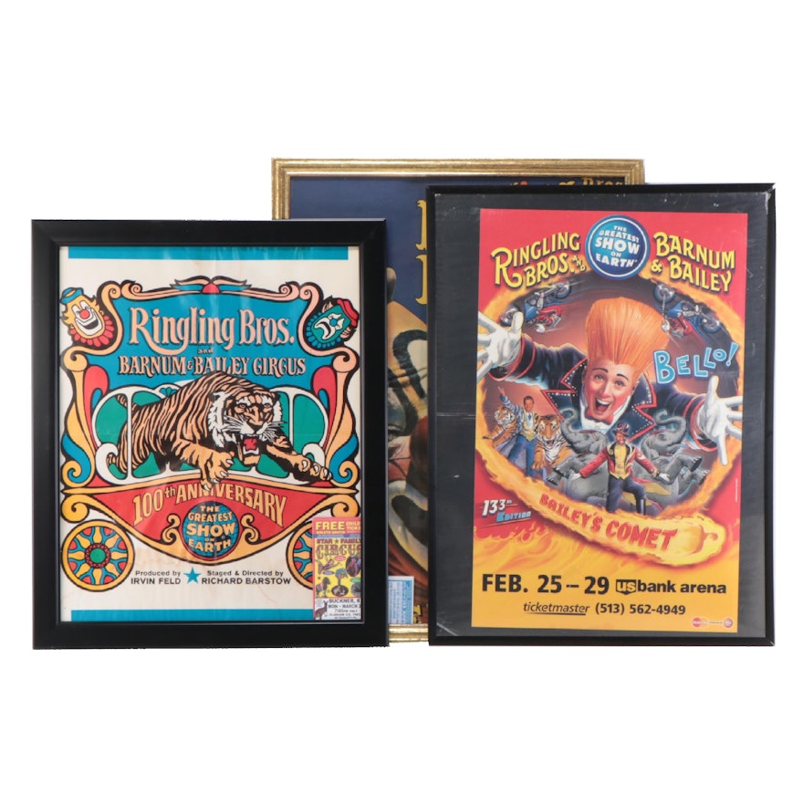 Ringling Bros. and Barnum & Bailey Advertising Posters
