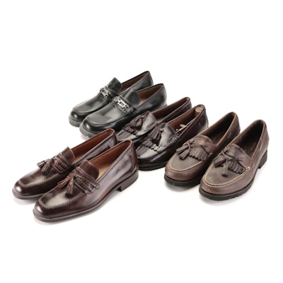 Men's Leather Loafers by Bass, Florsheim, and Rockport