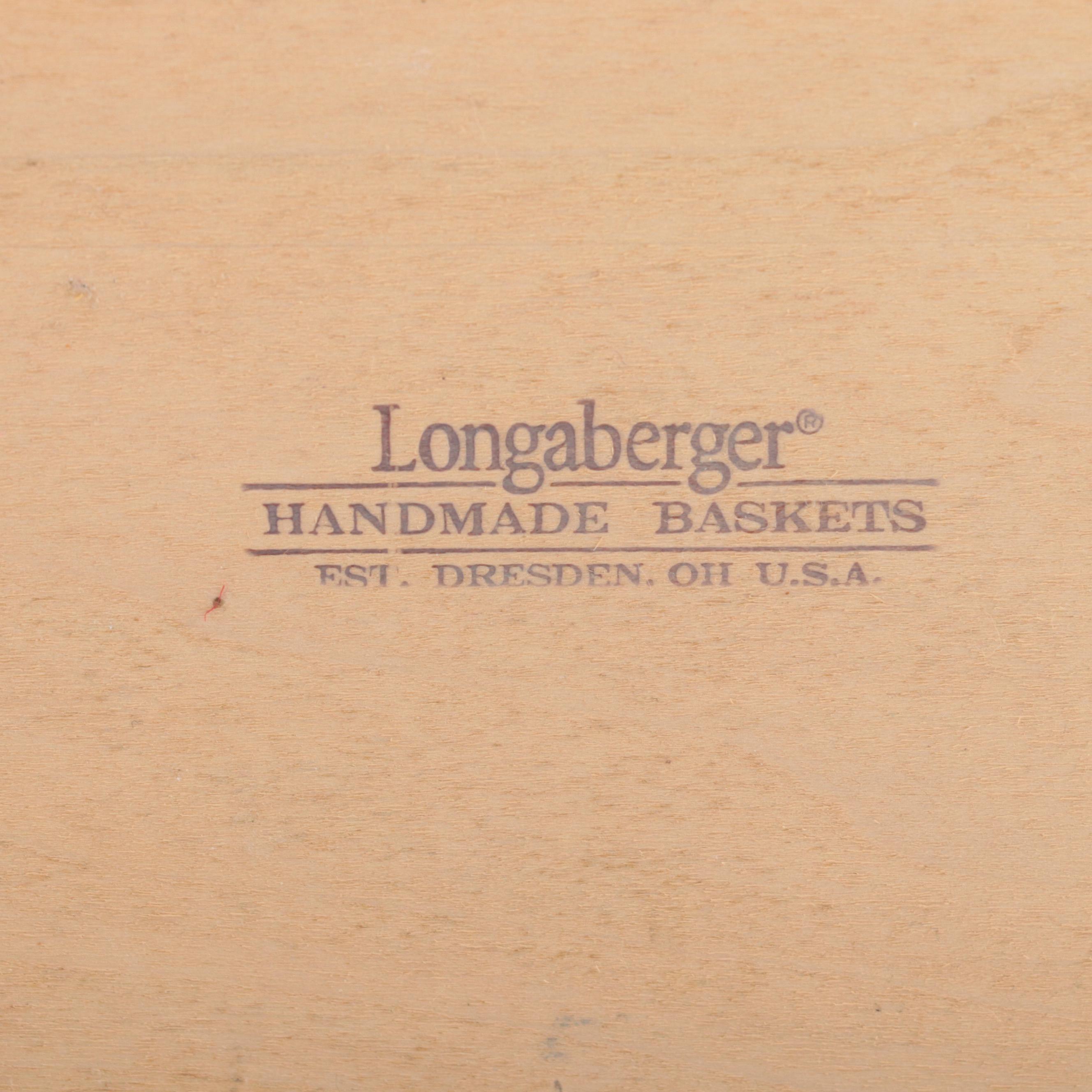 Longaberger Handwoven Maple Household Baskets EBTH