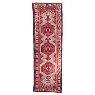 3'2 x 10' Hand-Knotted Persian Sarab Long Rug