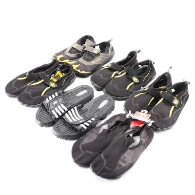 Men's Body Glove 3T Barefoot and Other Water Shoes with Everlast Slides