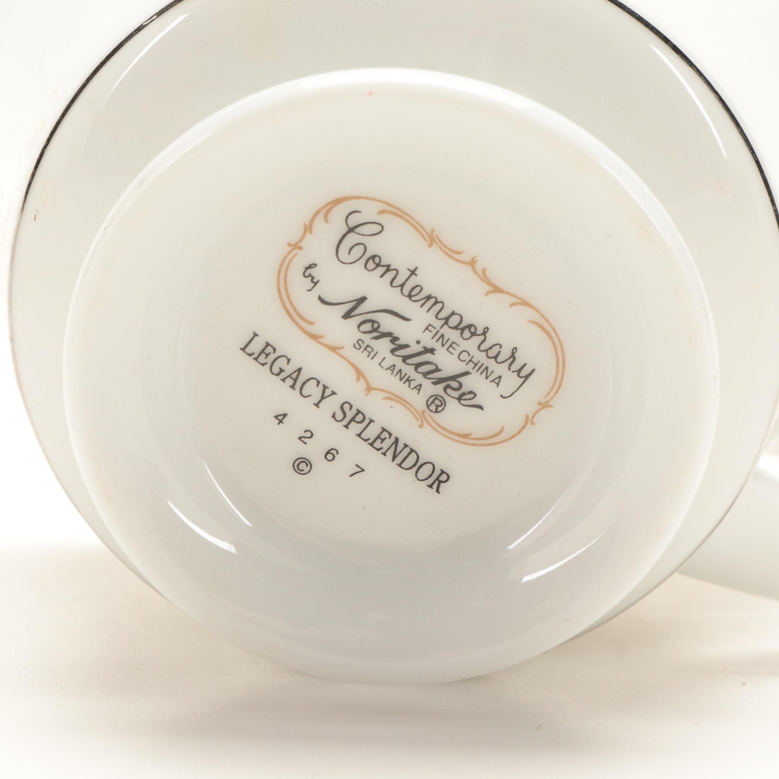 Noritake "Legacy Splendor" Porcelain Dinnerware, 2000 EBTH