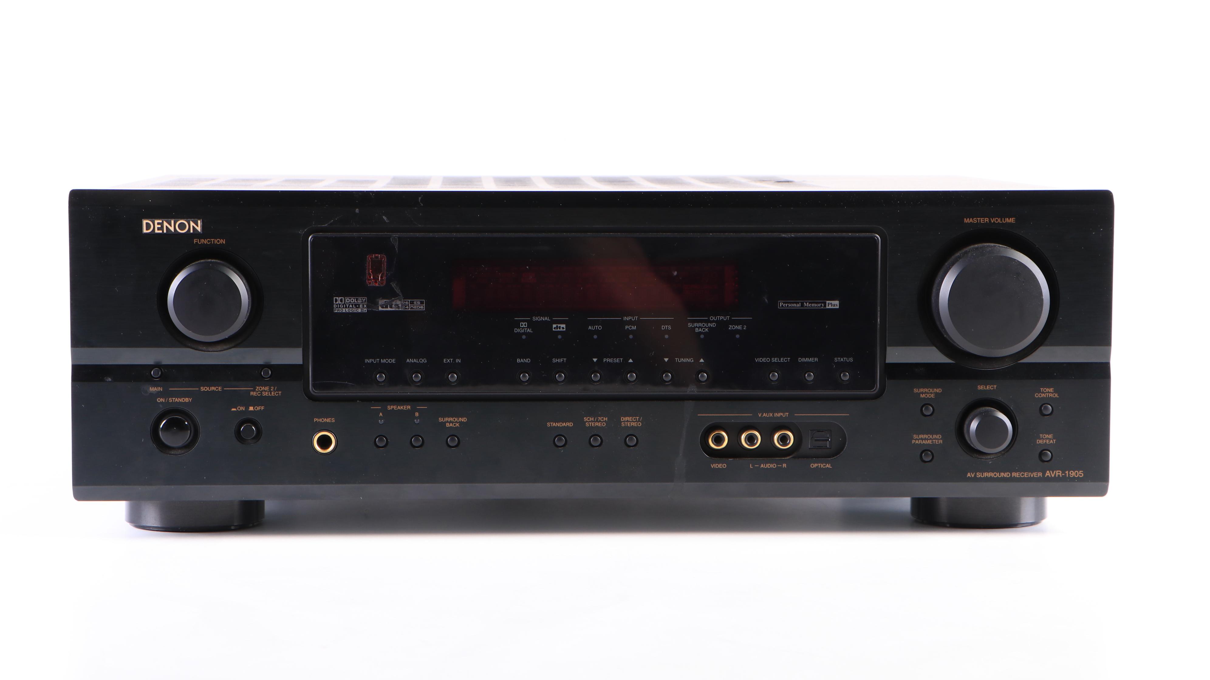 Denon Model AVR1905 Audio Video Surround Receiver EBTH