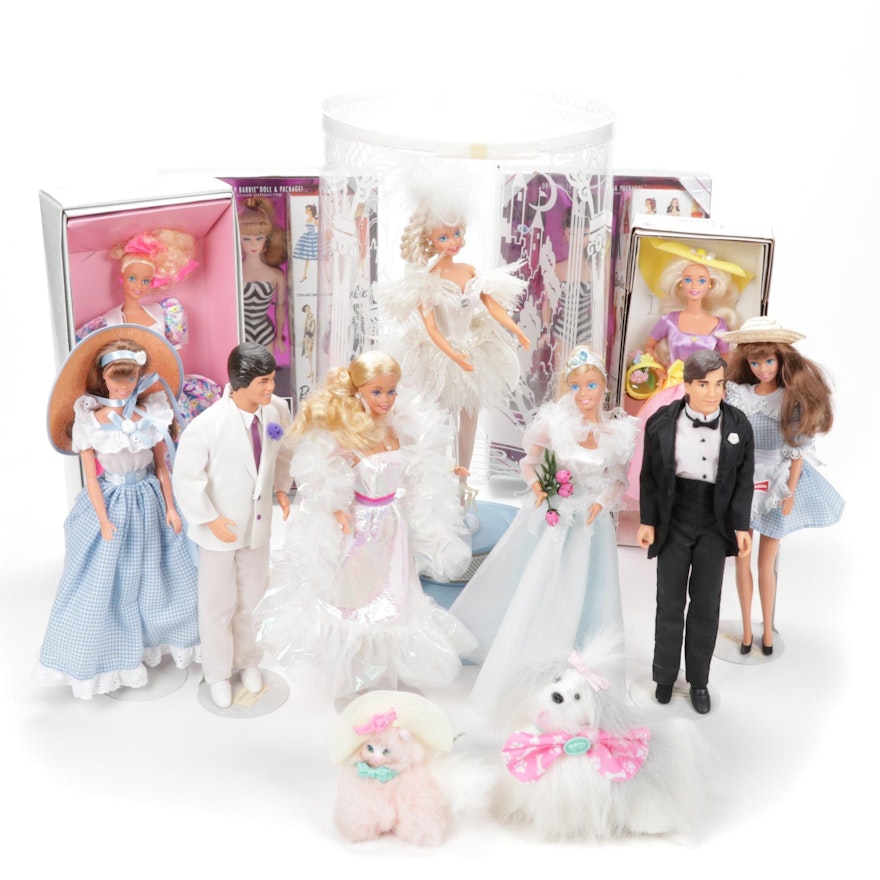 Mattel "Crystal Barbie & Ken" with Other Special Edition Dolls
