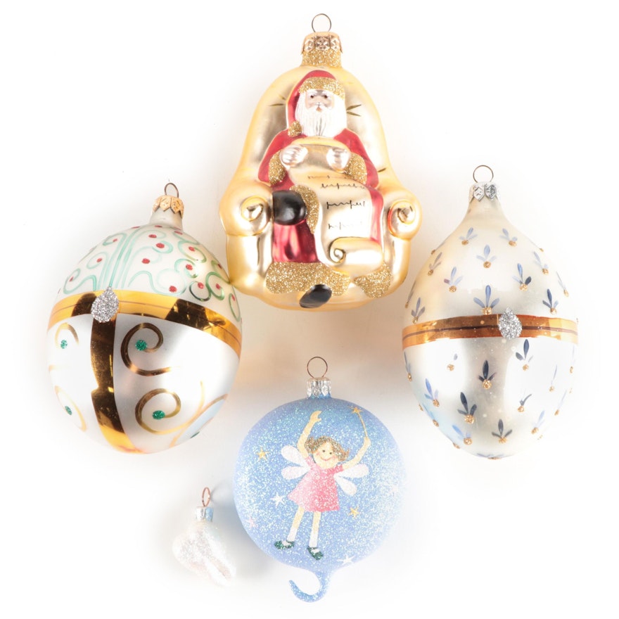 Patricia Breen Designs and Other Blown Glass Ornaments