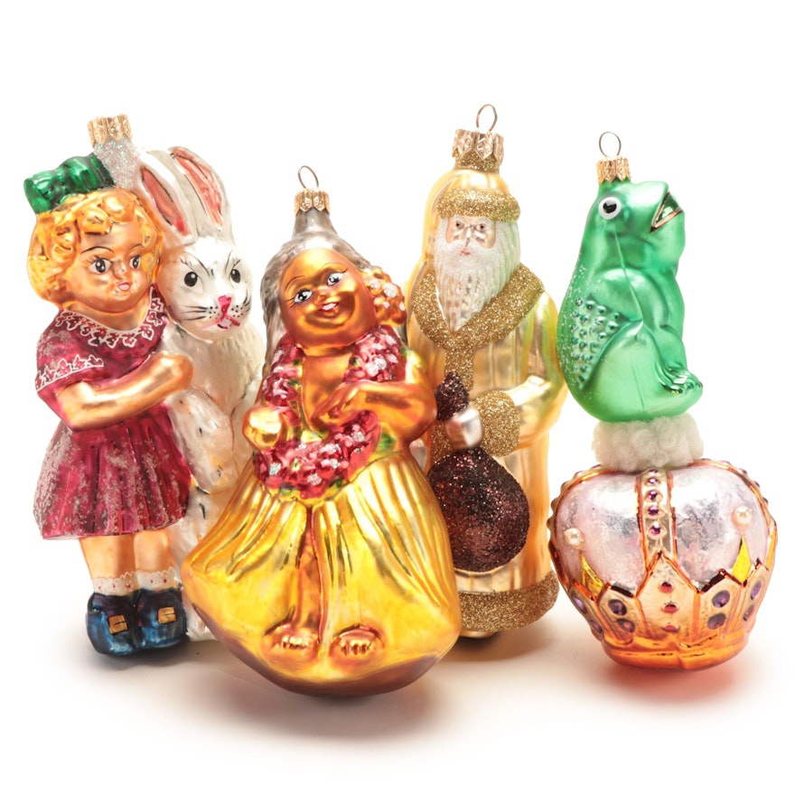 Christopher Radko Blown Glass Ornaments