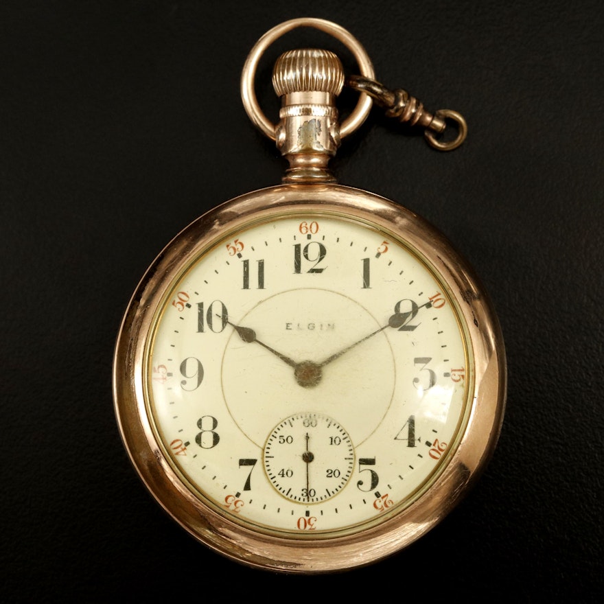 1904 Elgin "Veritas" Swing Open Pocket Watch