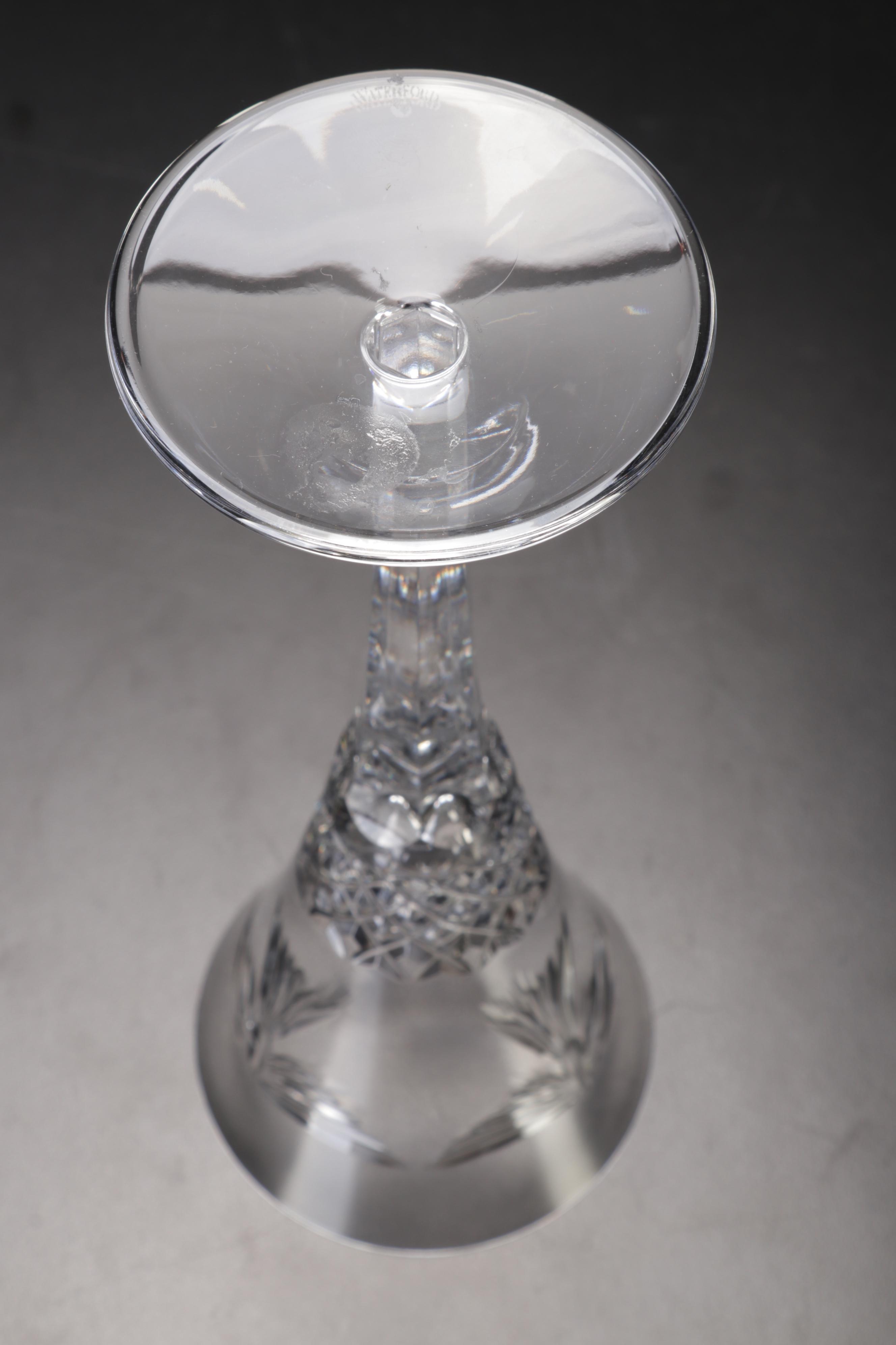 Waterford Crystal "Peace" Millenium Series Champagne Flutes EBTH