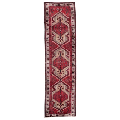 3'2 x 11'9 Hand-Knotted Persian Sarab Long Rug
