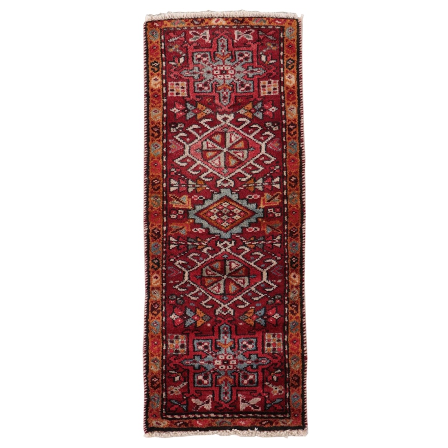2'10 x 4'10 Hand-Knotted Persian Qashqai Accent Rug