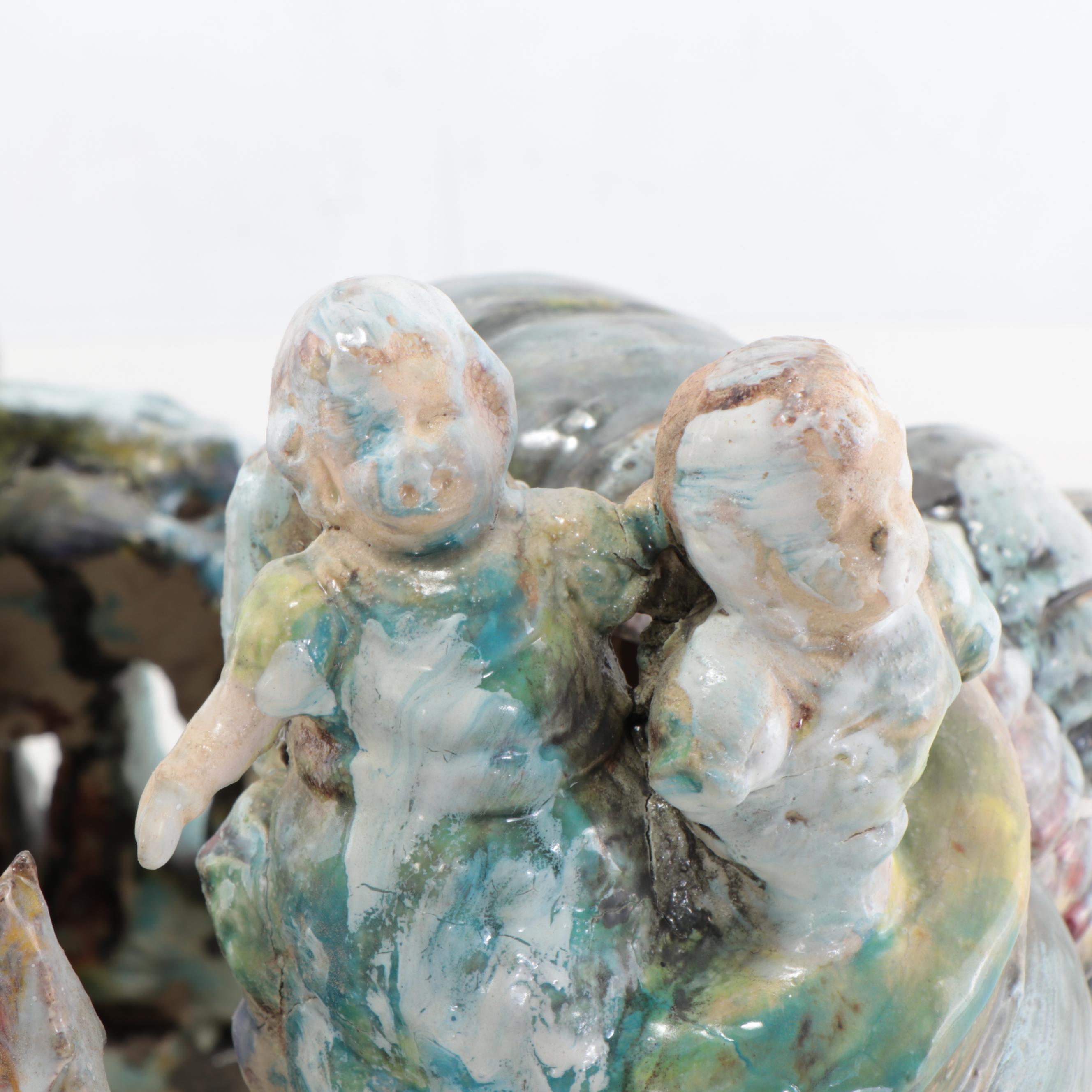 Sarah Roush Surreal Ceramic Sculpture | EBTH