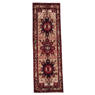 3'5 x 10'8 Hand-Knotted Persian Lamberan Long Rug