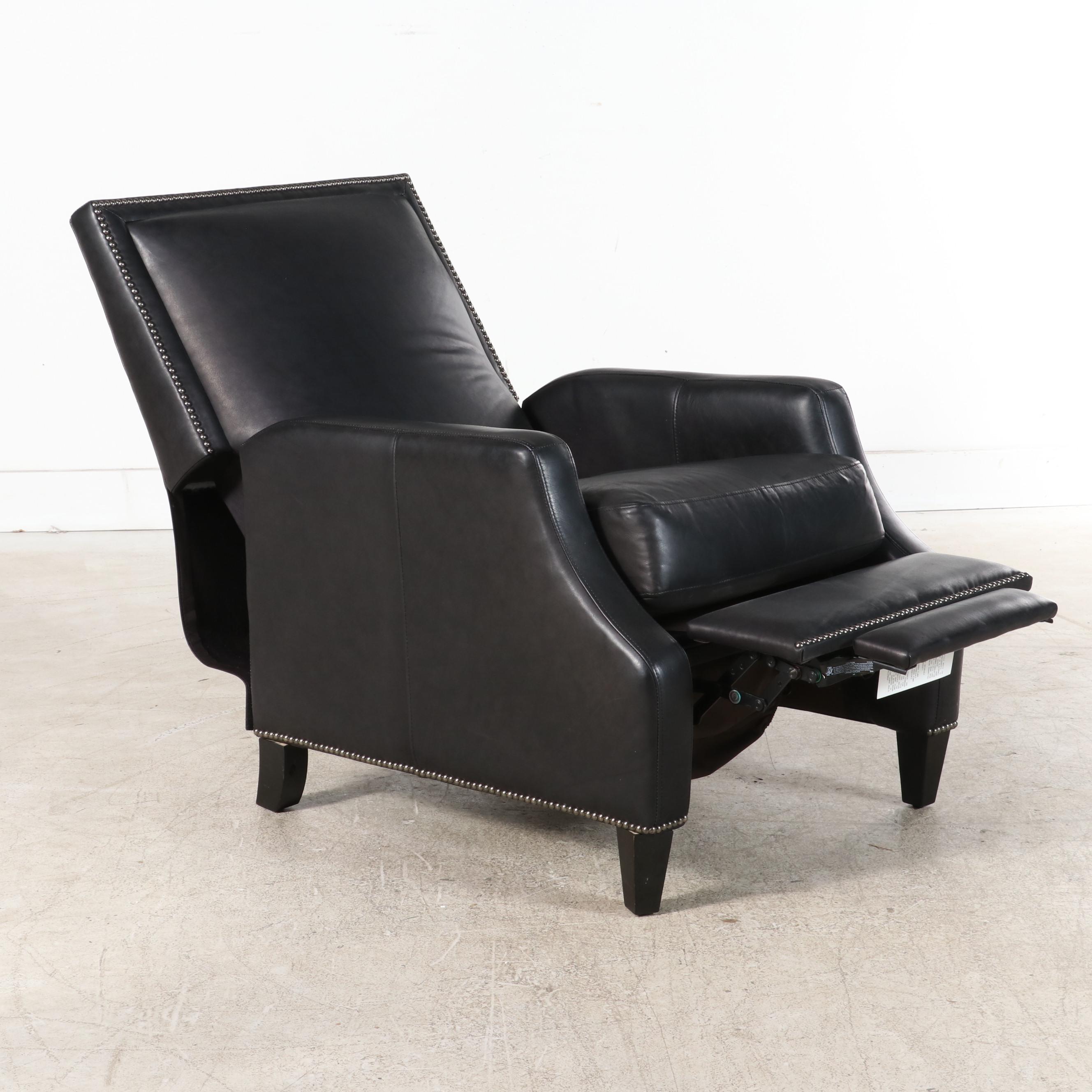 Bernhardt Leather Recliner with Nailhead Trim EBTH