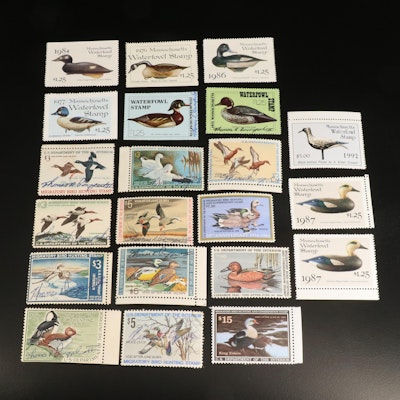 Group of Migratory Bird Stamps