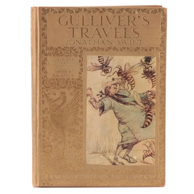 Arthur Rackham Illustrated "Gulliver's Travels" by Jonathan Swift