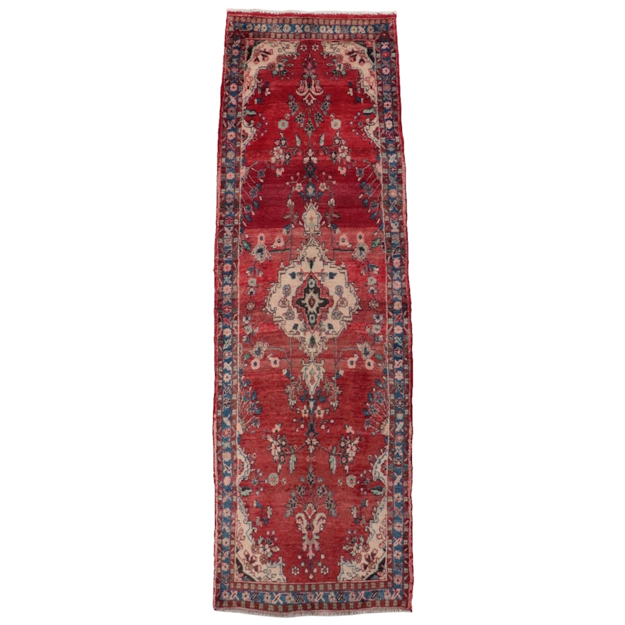 3'4 x 10'5 Hand-Knotted Persian Hamadan Long Rug